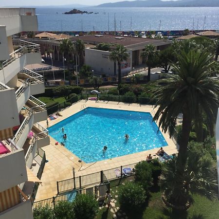 Studio 127, Vue Mer Et Piscine, Port Santa Lucia Сен-Рафаэль Экстерьер фото
